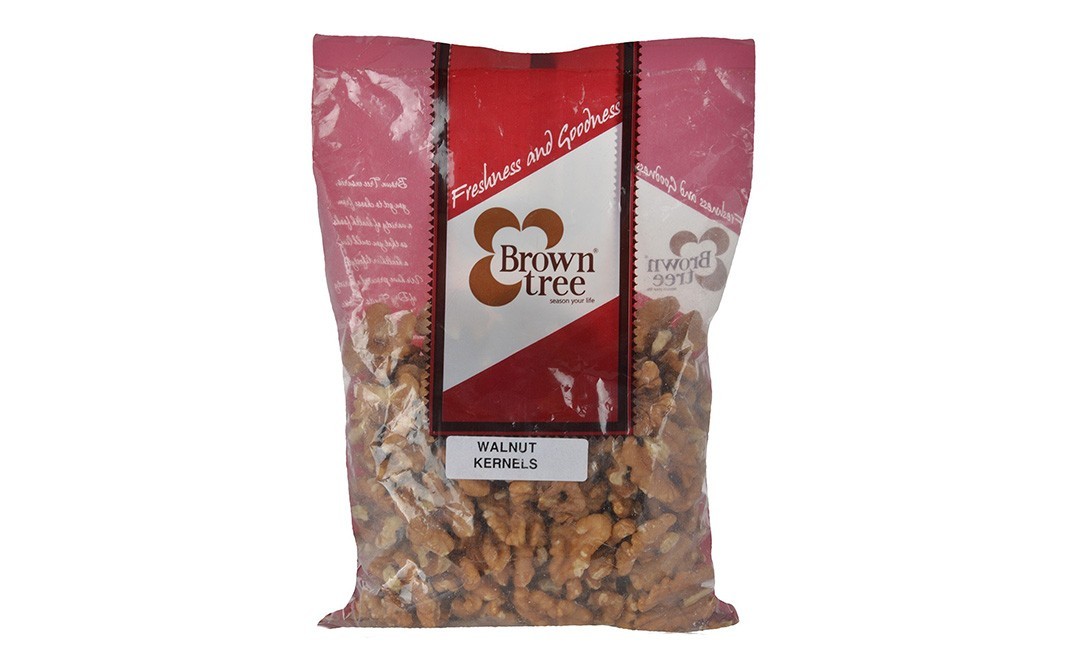 Brown Tree Walnut Kernels    Pack  100 grams